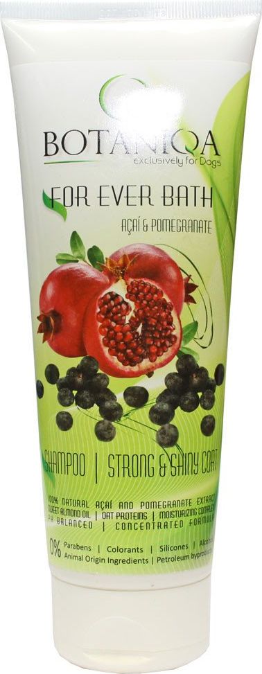 Botaniqa Botaniqa For Ever Bath Açaí and Pomegranate Shampoo - szampon do każdego rodzaju szaty 250ml uniwersalny