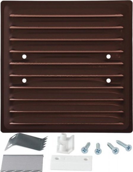 UN KRATKA METALOWA 150*150MM UCHWYT ROZPRÄÅ»NY BRÄZOWA