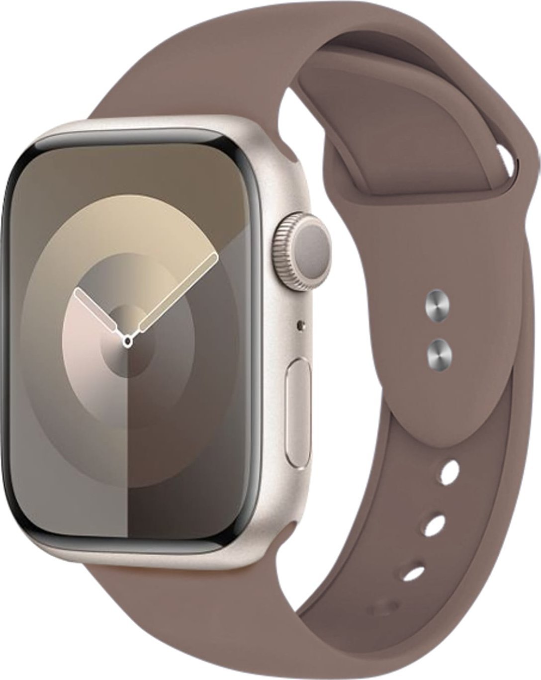 Crong Crong Liquid - Pasek do Apple Watch 38/40/41 mm (brązowy)