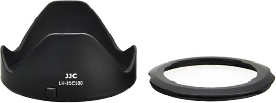 Osłona na obiektyw JJC Osłona Lh-dc100 + Adapter Fa-dc67b 67mm Do Canon Powershot G3x / Sx60 Hs / Sx50 Hs / Sx40 Hs / Sx30 Is