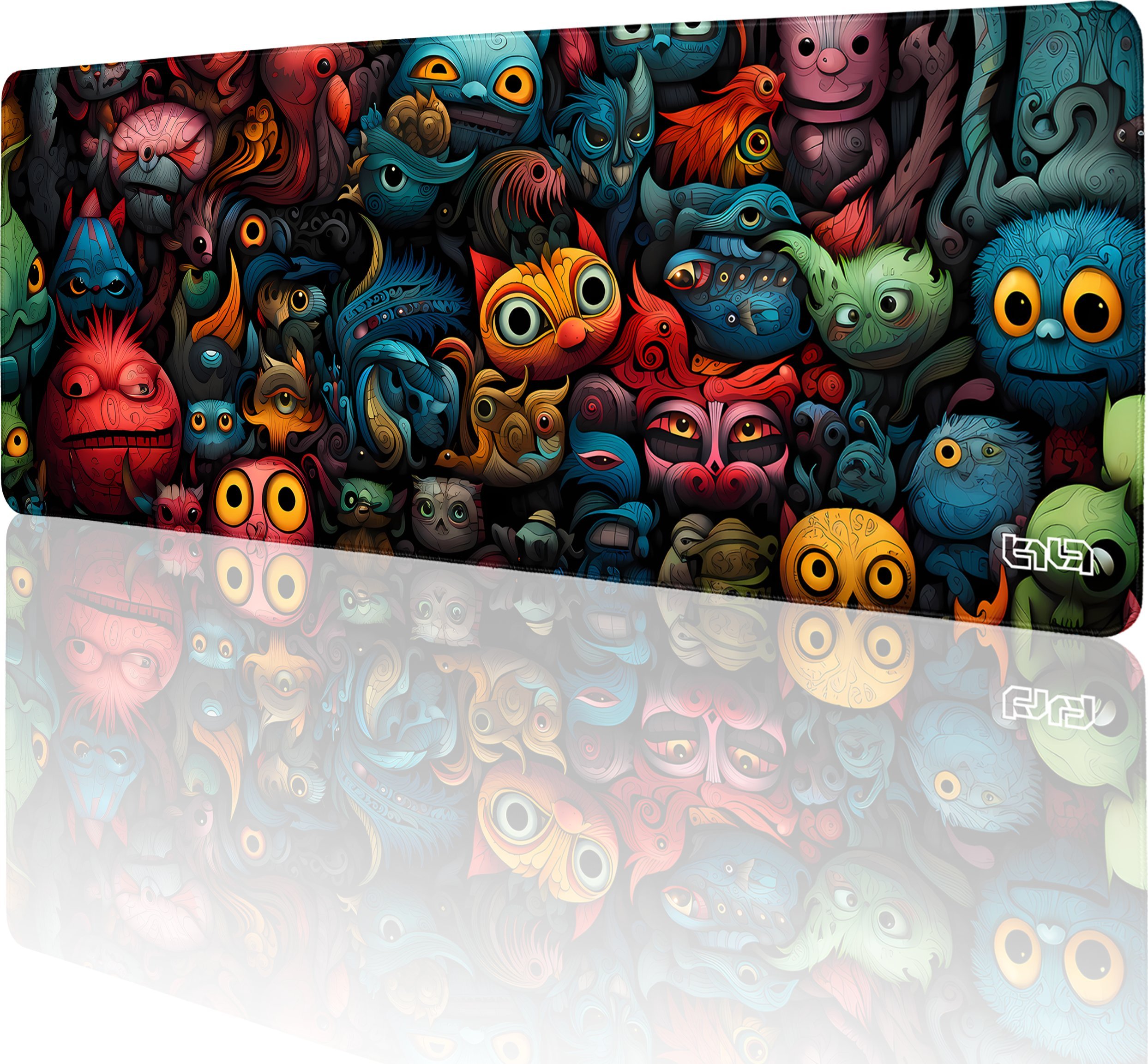 Podkładka Tilt DUŻA PODKŁADKA POD MYSZKĘ Widownia Cudacznych Potworów 80x30 TILT Duża