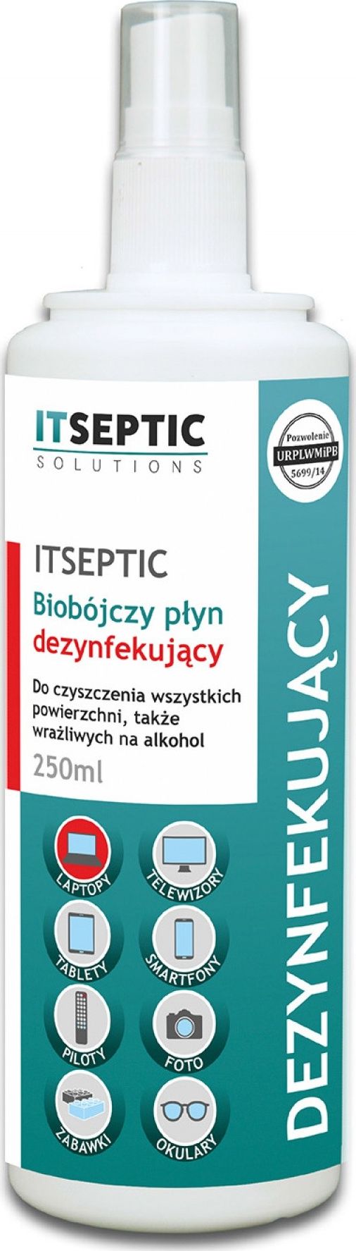 ITSEPTIC Płyn czyszcząco-dezynfekujące ITSEPTIC, 250ml