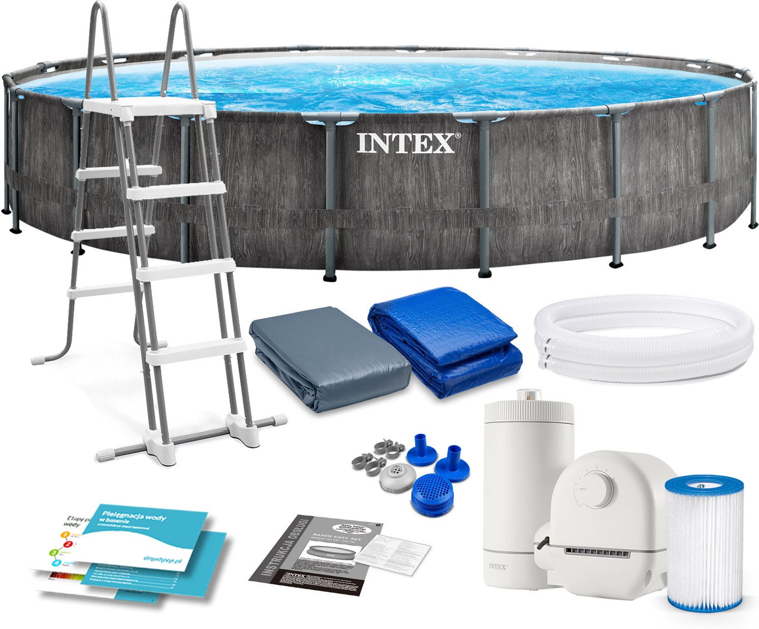 Intex Basen stelażowy 549cm 12w1 (26744)