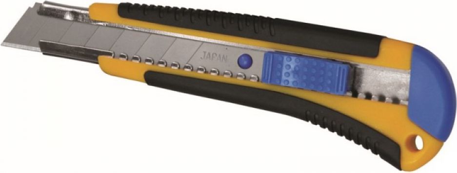 Dedra Nóż na ostrza łamane 18mm + zapasowe ostrza (M9015P)