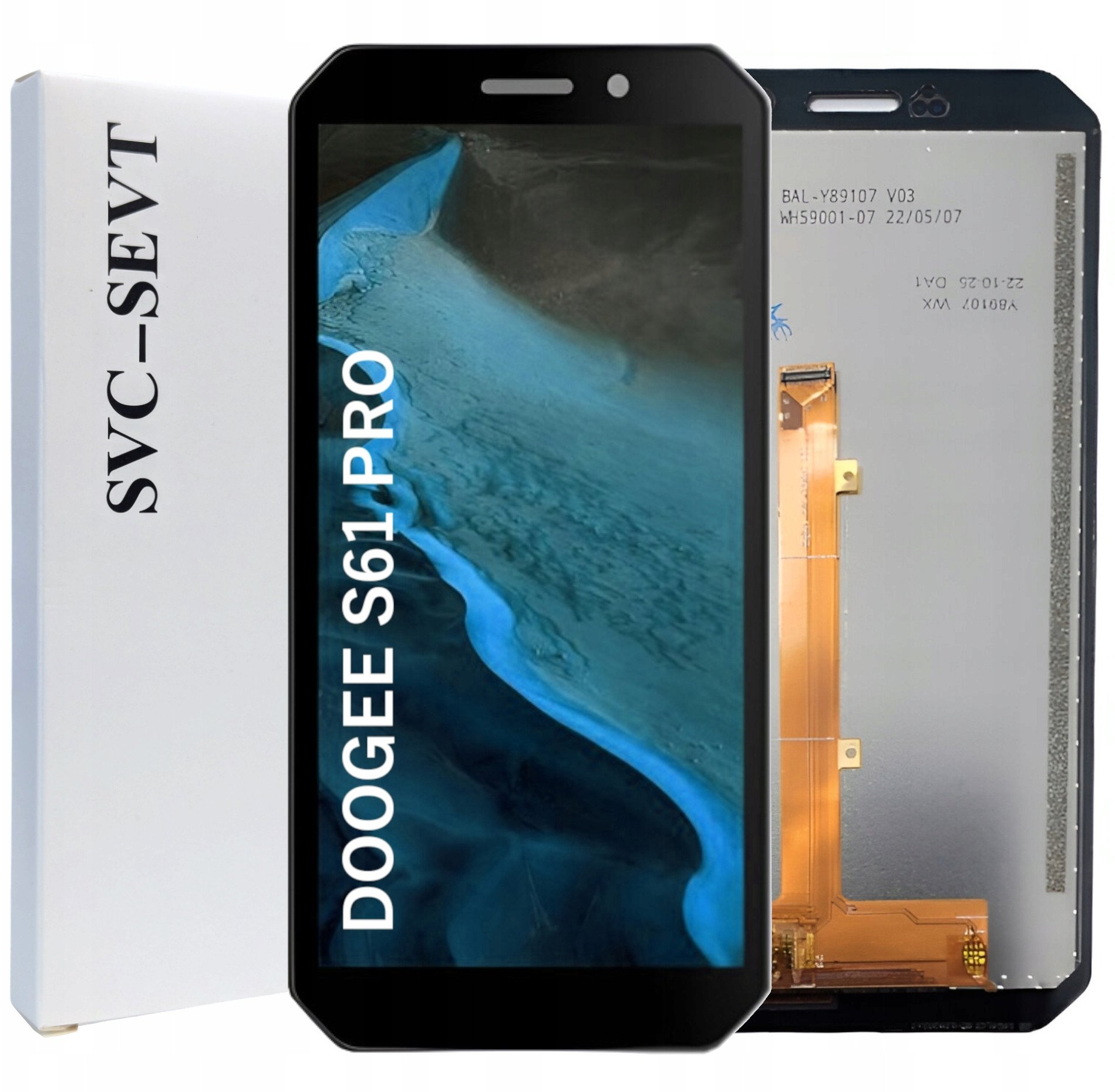 ORYGINAŁ WYŚWIETLACZ EKRAN LCD DO DOOGEE S61 PRO