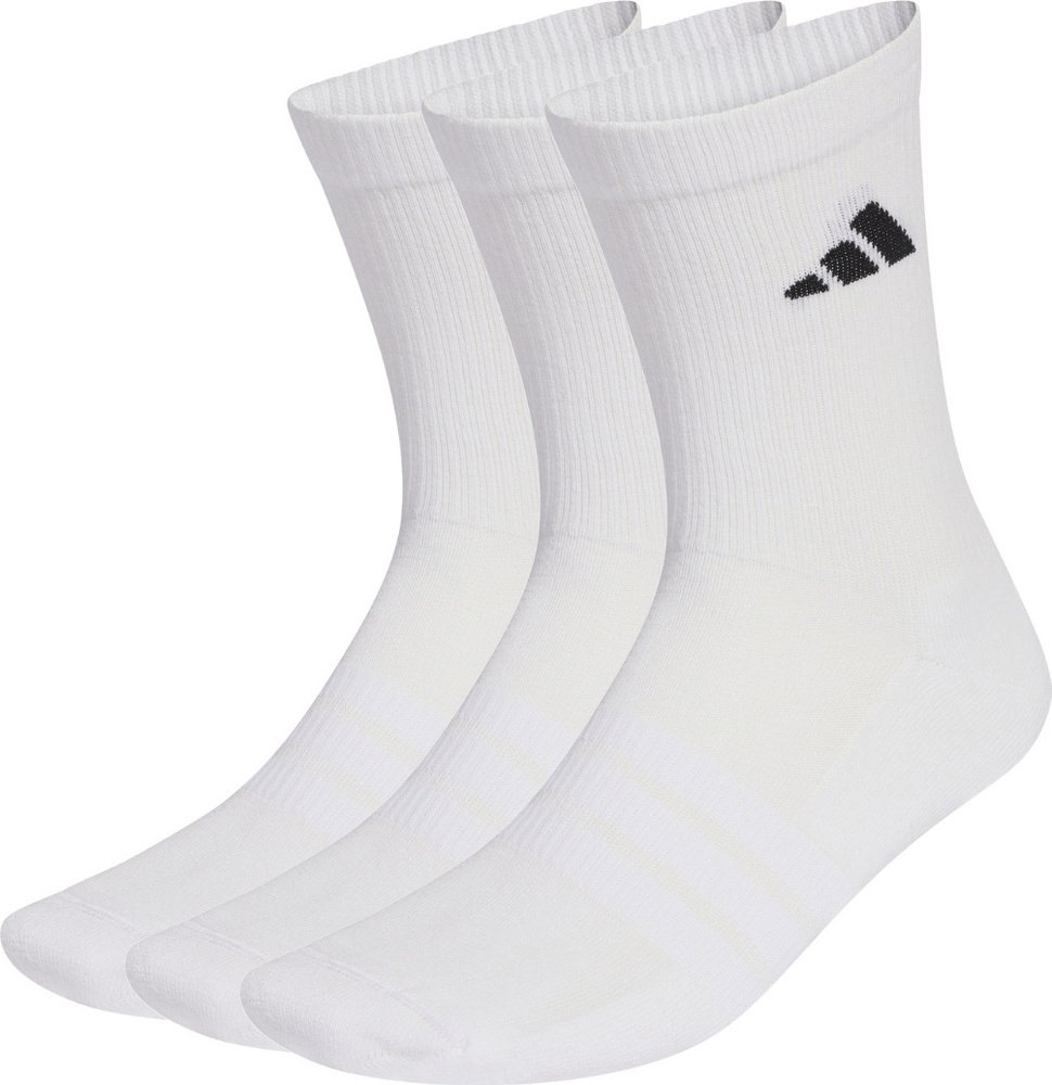 Skarpety adidas Cushioned Sportswear Crew 3P białe JZ0530 34-36