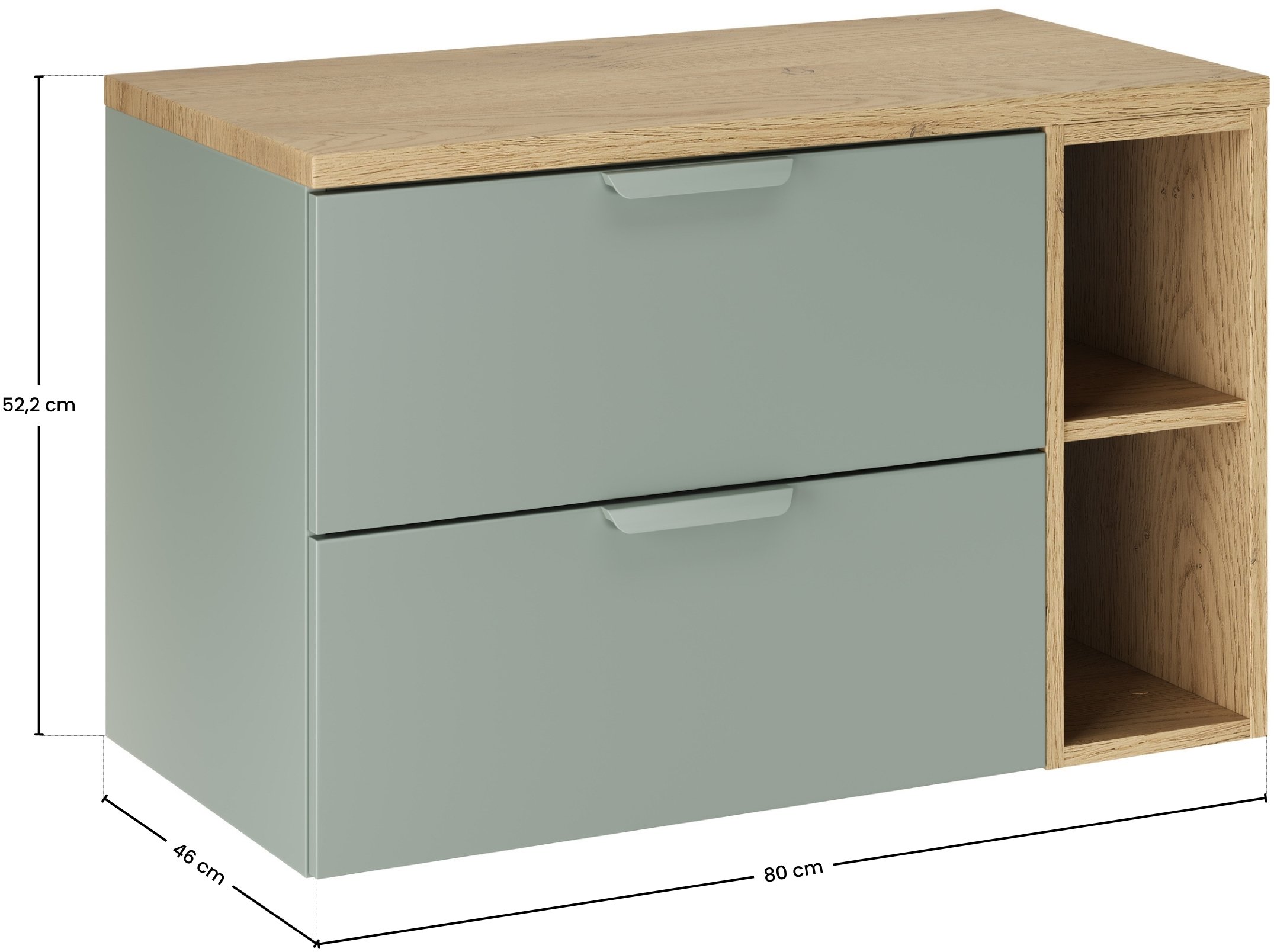 Zestaw meblowy 80cm z blatem