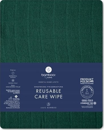 Texpol PIELUSZKA BAMB.30X30 CLASSIC ZIELEŃ BOTA NICZNA GAT 1 170G