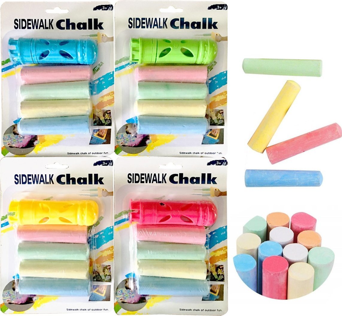 KREDA KOLOROWA 4 SZTUKI