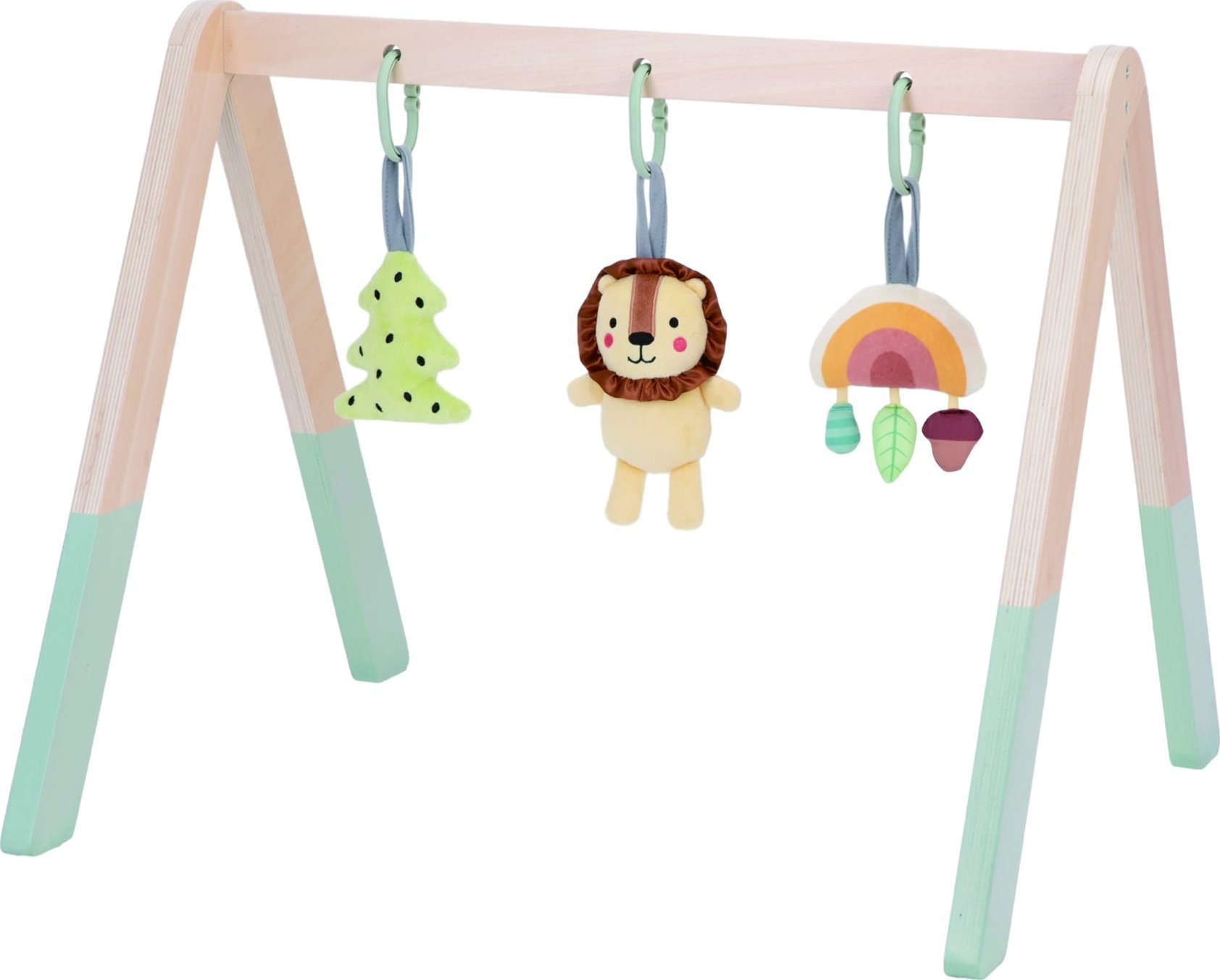 Tooky Toy TOOKY TOY Baby Gym Stojak Edukacyjny Gimnastyczny 3 Zawieszki