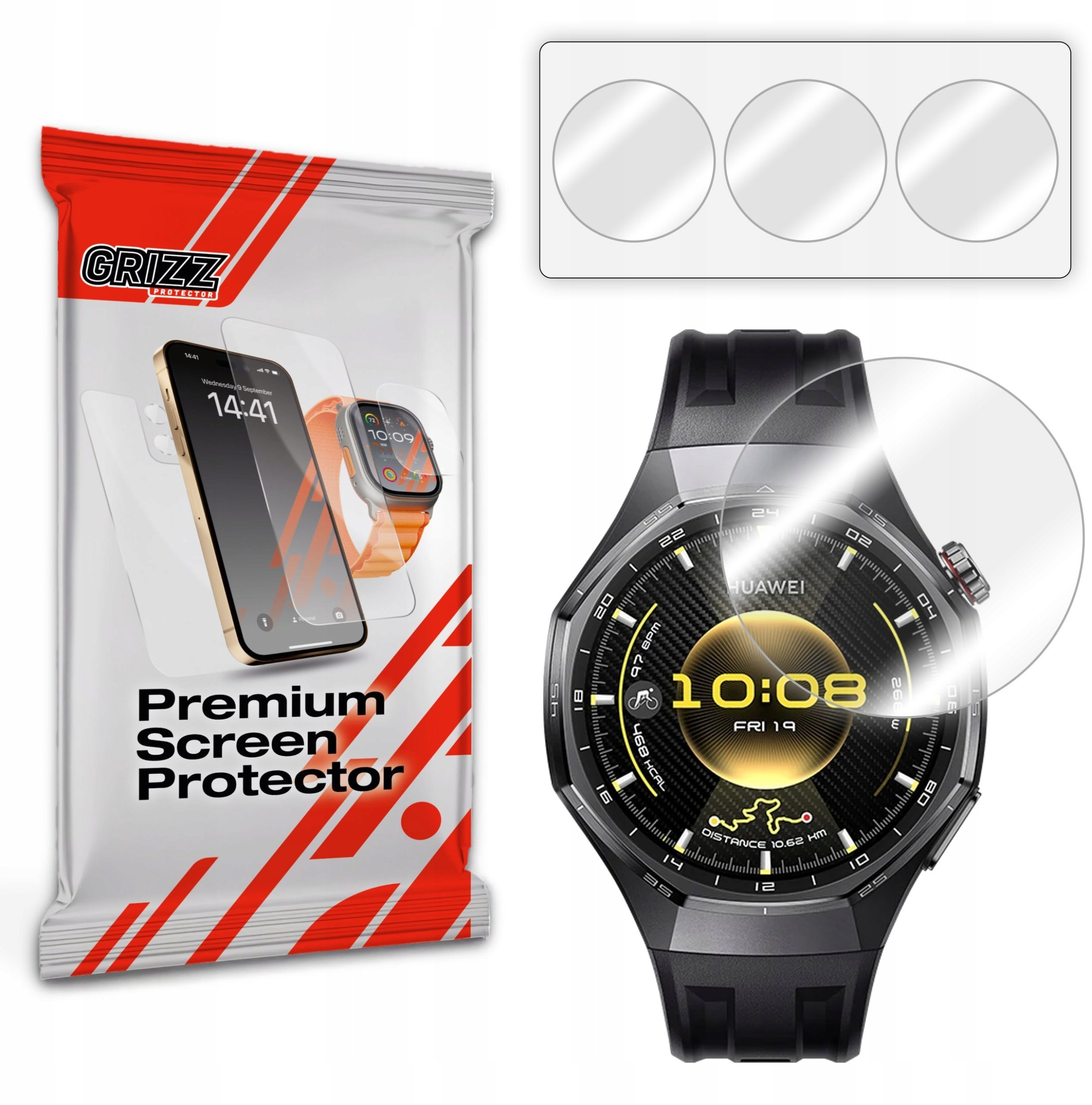 Folia hydrożelowa GrizzGlass Hydrofilm do Huawei Watch GT 6 46mm