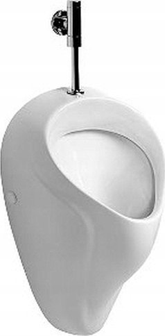 Pisuar Geberit Geberit Alex Pisuar, B38cm, H64.5cm, T35cm, dopływ u góry, odpływ do tyłu [12]