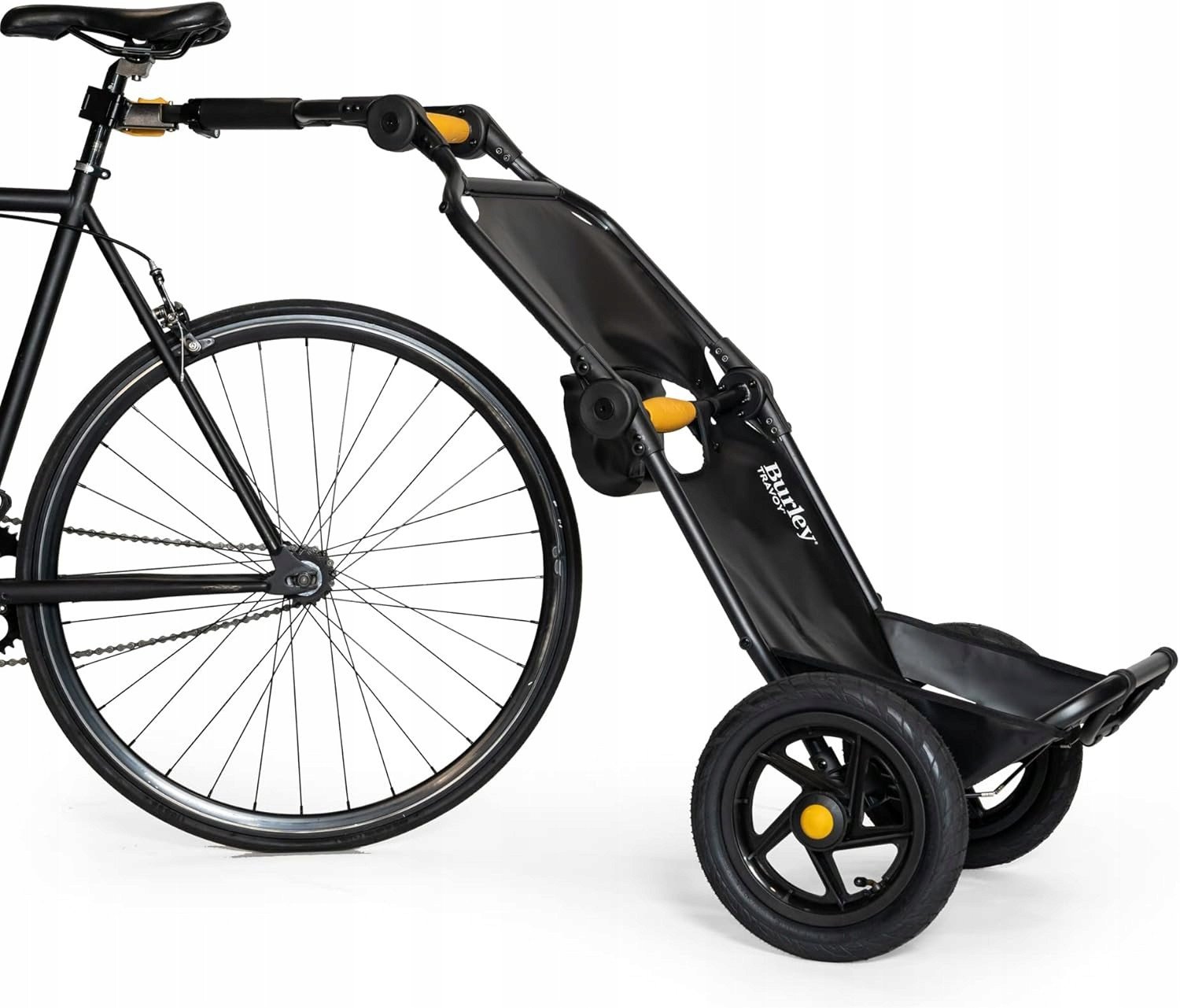 Burley Travoy kompaktowa składana przyczepa rowerowa