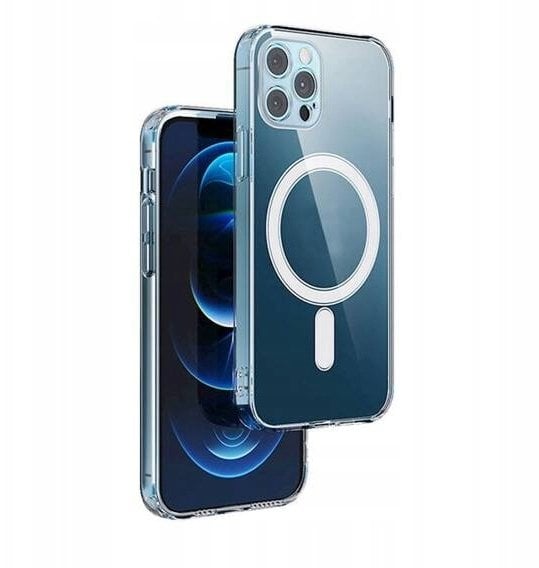Nakładka Anti Shock Magsafe case do Samsung Galaxy S23 transparentny