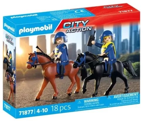Zestaw z figurkami Action Heroes 71877 Policja konna