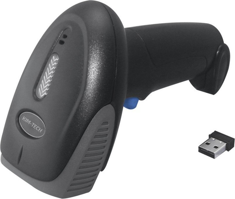 Czytnik kodów kreskowych Kim-Tech Bezprzewodowy skaner kodów kreskowych 1D 2D QR 2.4G