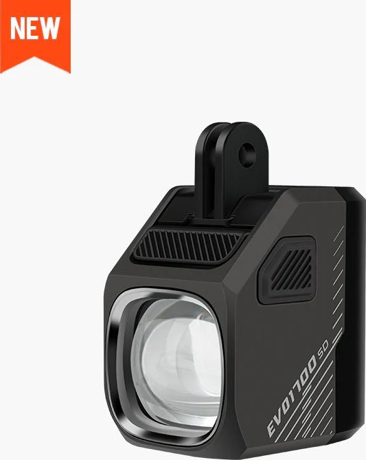 MAGICSHINE Lampka przednia MAGICSHINE EVO 1700 SD, 1700 lumenów, Komnpatybilna z Shimano Di2, Czarna, Z Uchwytem (NEW 2025)