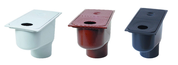 Maxpol System 300x300mm studzienka runny brąz