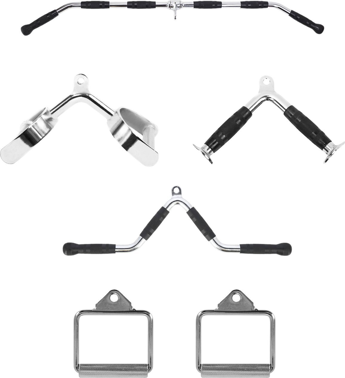 Zestaw 6 uchwytów do wyciągu UNDERFIT