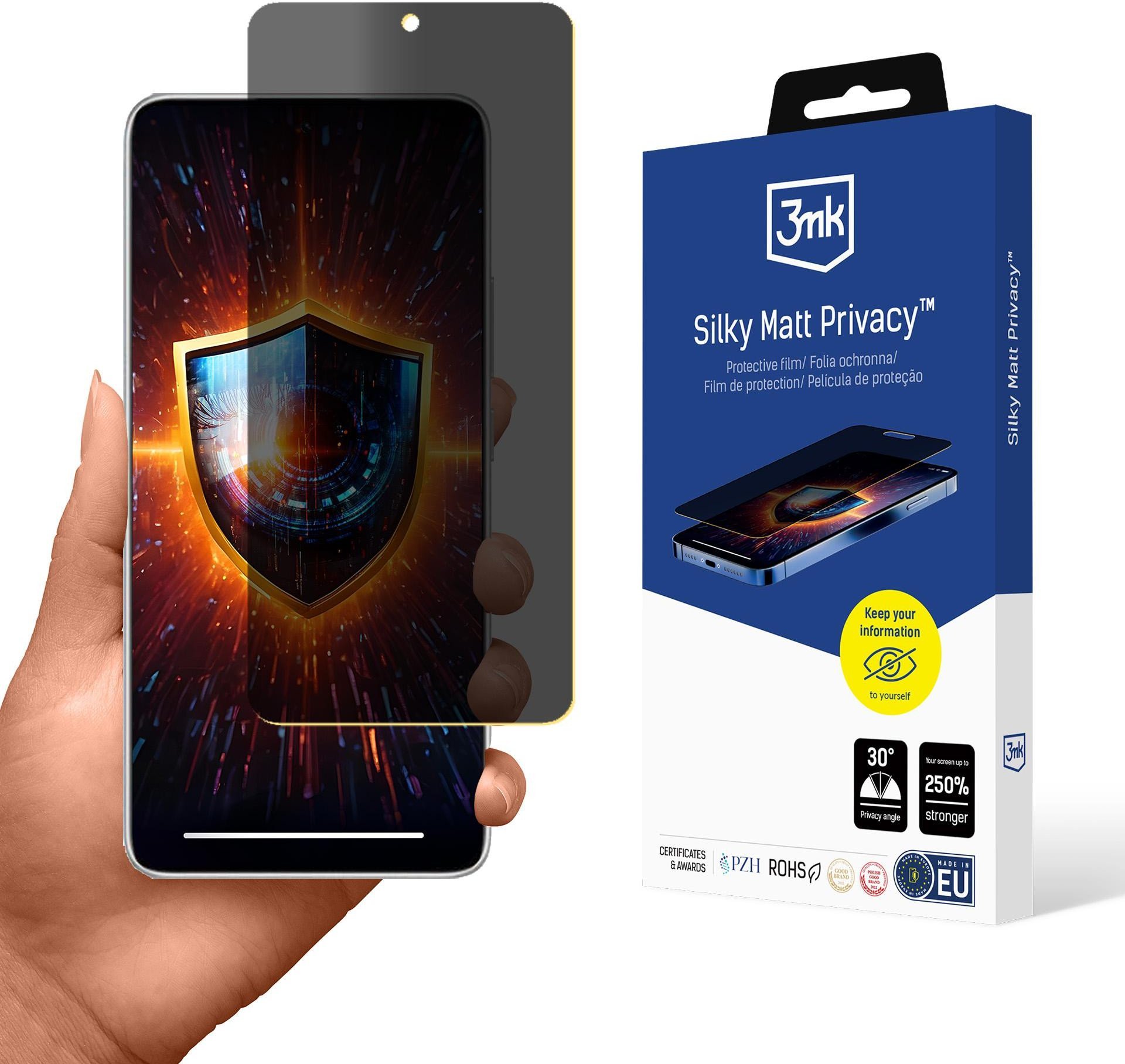 REDMI NOTE 14 5G - 3MK SILKY MATT PRIVACY