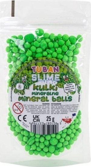 Kulki mineralne 25g - zielone TUBAN