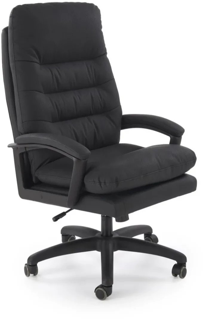 Fotel biurowy HARBOR czarny HALMAR