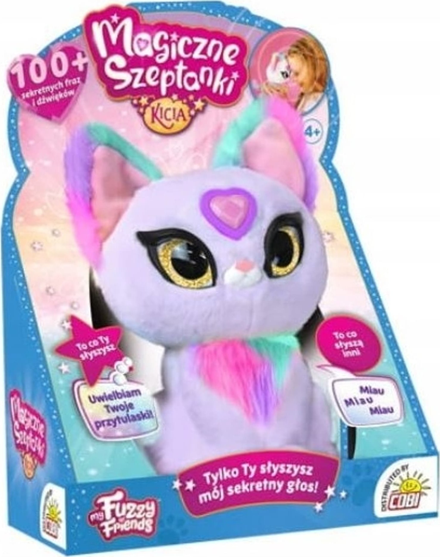 Cobi Interaktywny Kotek Zoey kicia mówi polsku 100 fraz Cobi