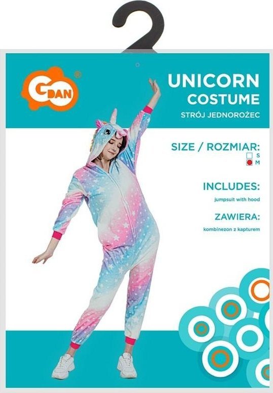 Strój dla dorosłych Jednorożec rozm. M