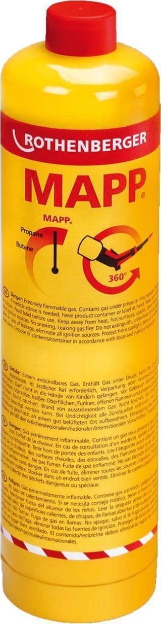 Rothenberger Nabój Mappgas (EU 7/16") karton 12szt (35521-C)