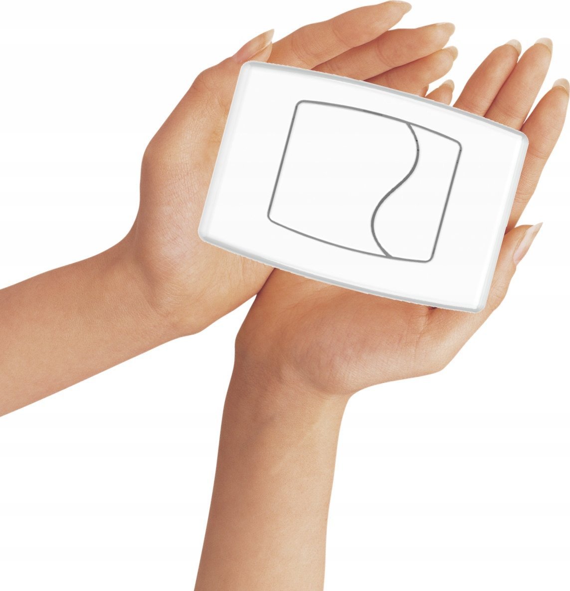 Przycisk spłukujący KK-Pol Przycisk biały MO3 - SPP0/K