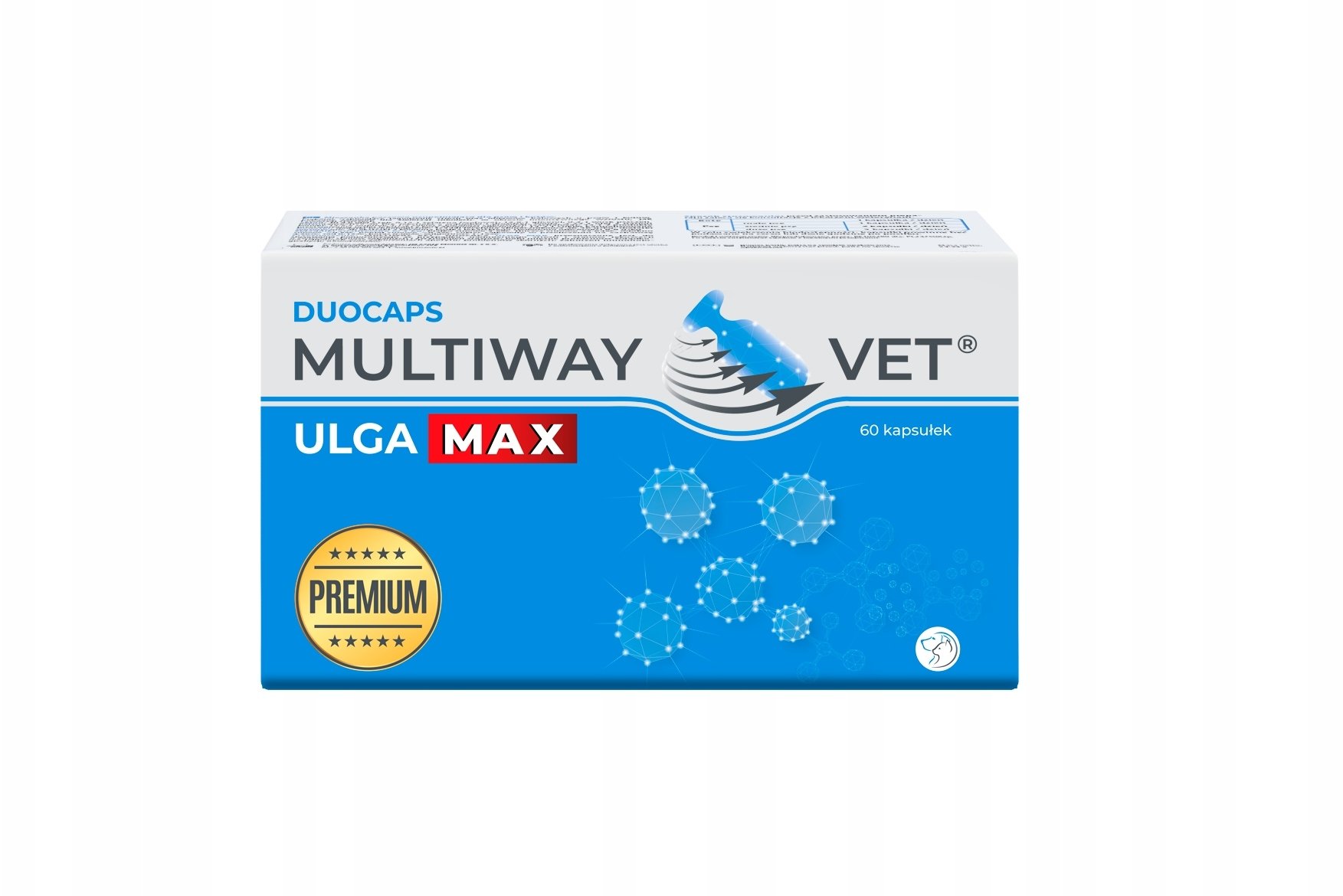 EUROWET MULTIWAY DUOCAPS ULGA MAX na stres, przeciwbólowy