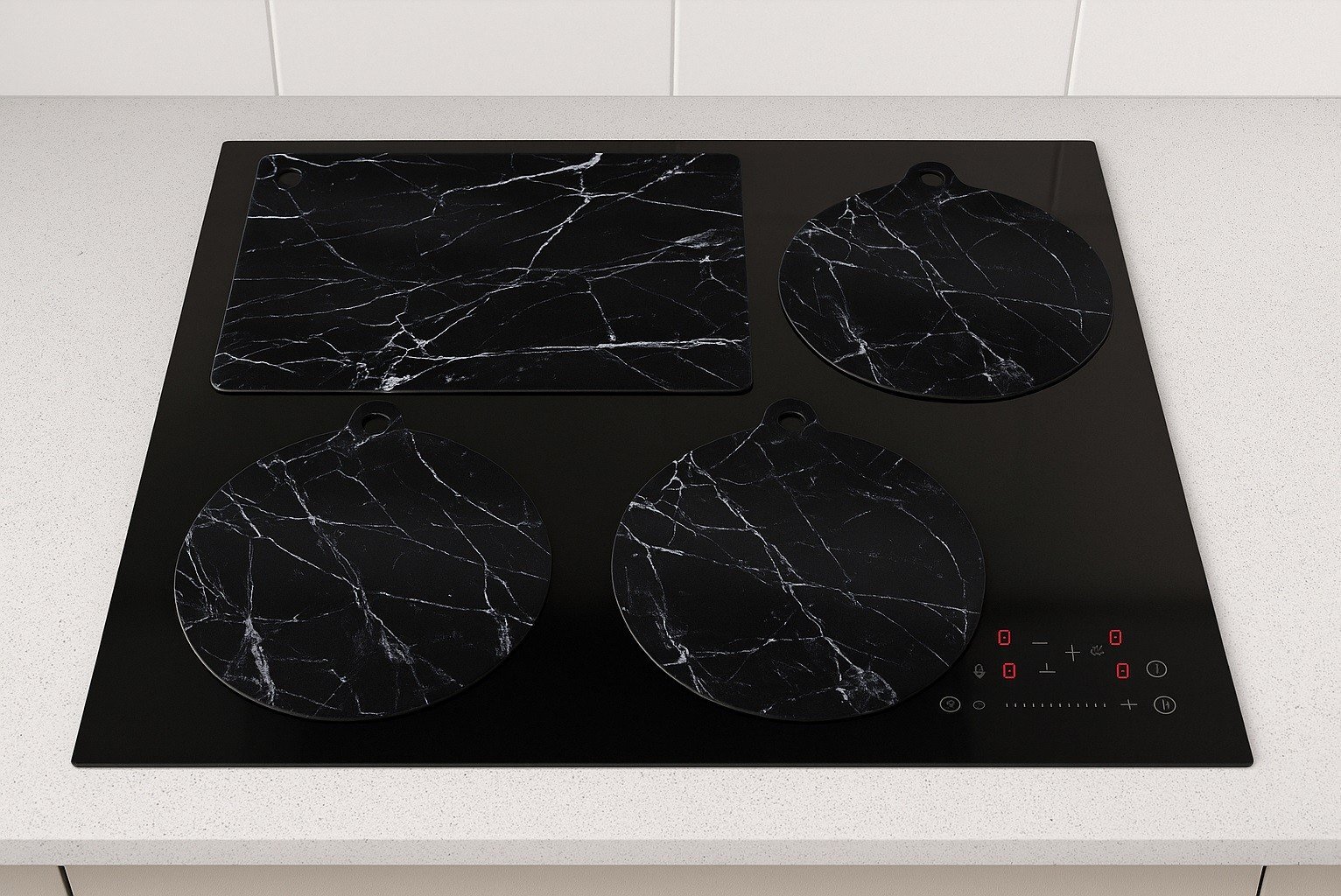 Podkładki ochronne na indukcję 5 szt. Gadget 276969