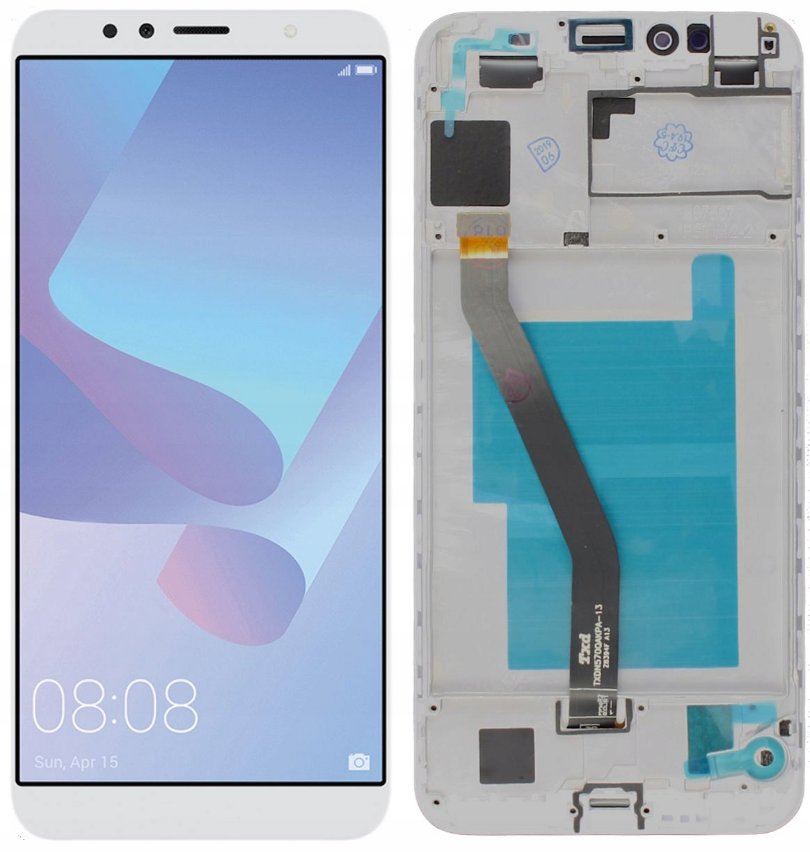Wyświetlacz do Huawei Y6 2018 LCD ATU-L21 Ekran Ramka Biały