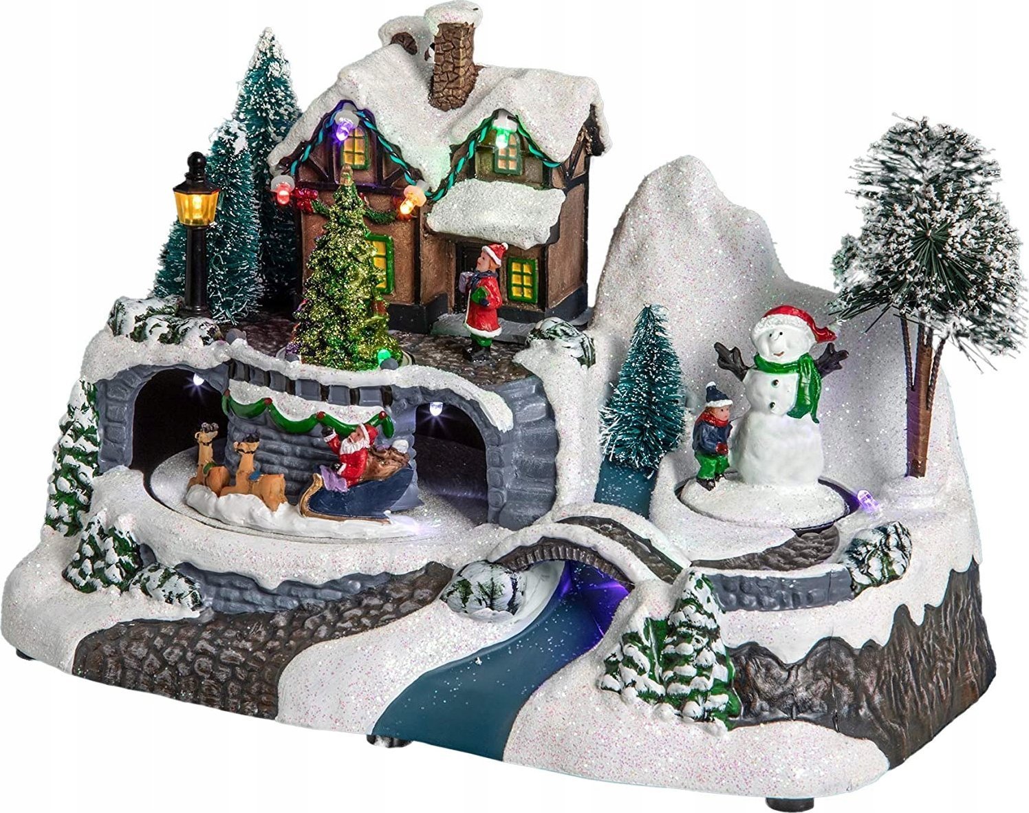 Dekoracja świąteczna Fééric Lights and Christmas szopka