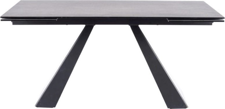 Signal Stół do jadalni SALVADORE CERAMIC II 120(180)x80 szary/czarny mat