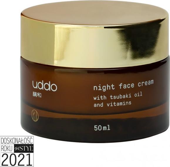 Uddo UDDO_Night Face Cream krem do twarzy z witaminami i olejem Tsubaki na noc 50ml