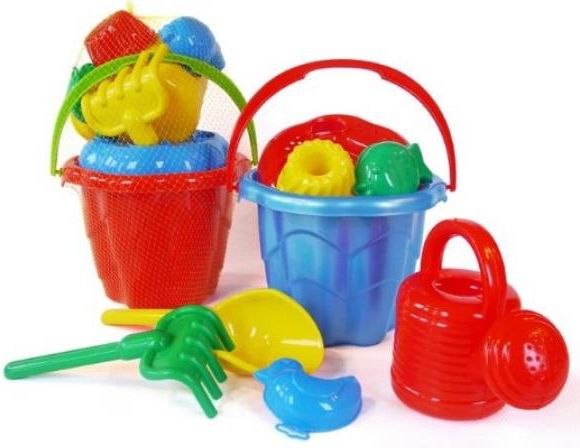 Marioinex Zestaw do piasku fala z konewką 123 - MARIO 123