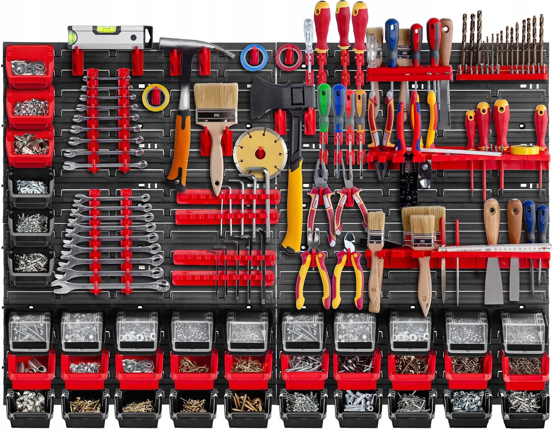 Kadax KADAX Tablica Narzędziowa Ścianka 116x78cm 80 el