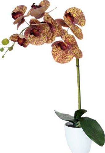 Tajemniczy ogród Storczyk sztuczny w ozdobnej doniczce