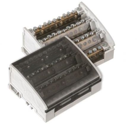 Pawbol Blok rozdzielczy 125A 500V 4P 11-zaciskowy (E.4077)