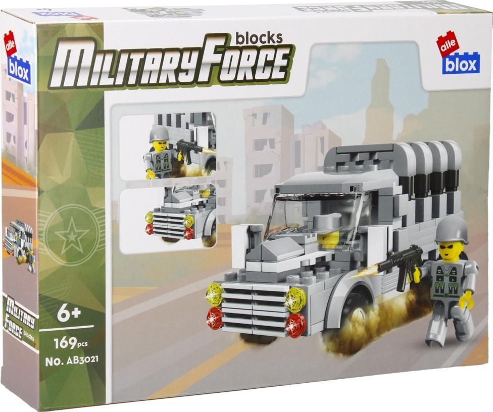 ALLEBLOX Klocki Militaria Wóz Bojowy 169el Alleblox AB3021