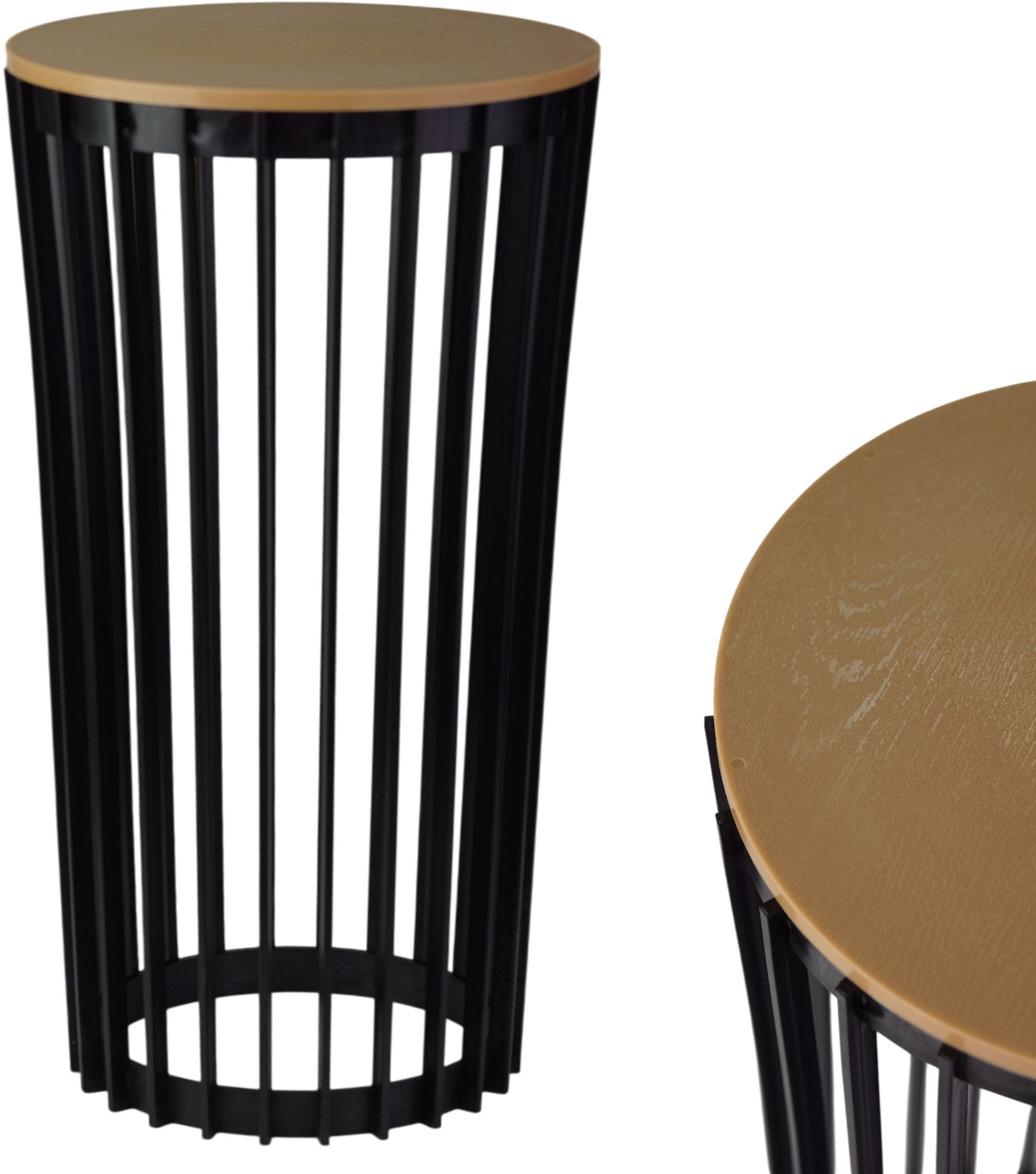 Kwietnik wysoki dwustronny Standy 54h Stojak na kwiaty + blat