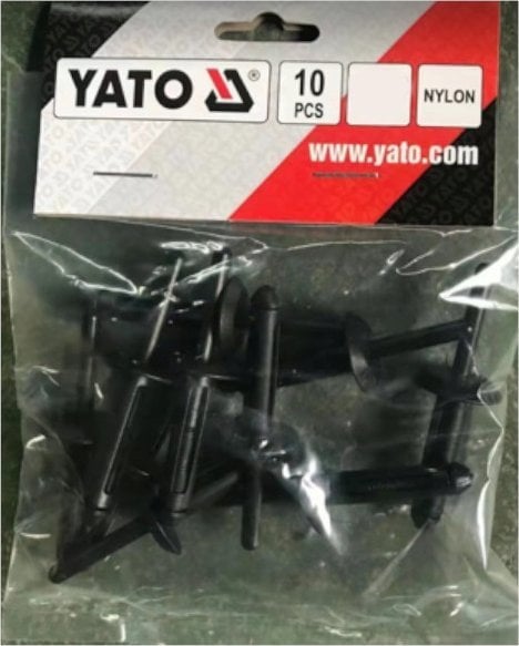 Yato YATO NITY PLASTIKOWE 5.0x15.8mm /10szt.