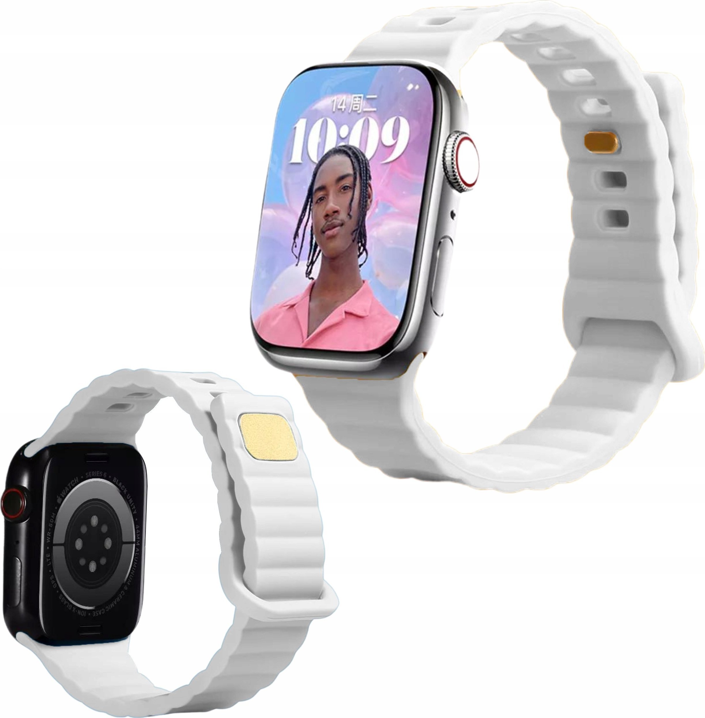 4TechGoods PASEK DO APPLE WATCH 4 5 6 7 8 SE ULTRA 42 44 45mm