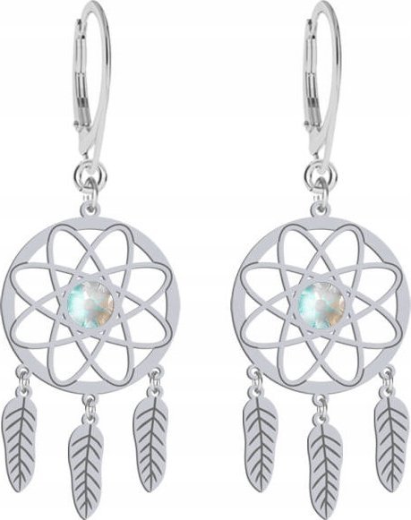 Radziszewska Jewellery Kolczyki Srebrne Łapacz Snów Biżuteria Prezent na Dzień Kobiet ŻYCZENIA