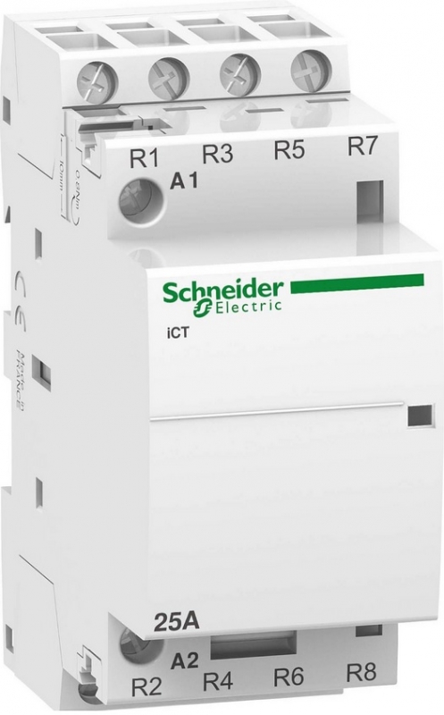 Schneider Stycznik modułowy 25A 0Z 4R 230V AC iCT - A9C20837
