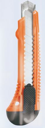 Top Tools Nóż z ostrzem łamanym 18mm 12szt. w tubie 17B528-12