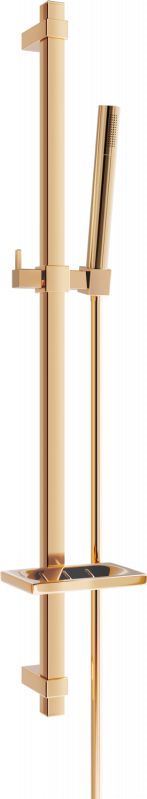 Zestaw prysznicowy Mexen Mexen DQ70 zestaw prysznicowy suwany, różowe złoto - 785704581-60