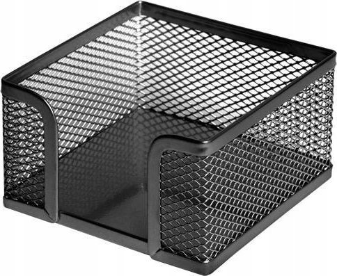 Forofis Pojemnik na kostkę biurową 95x95mm FOROFIS 91304 czarny metalowy