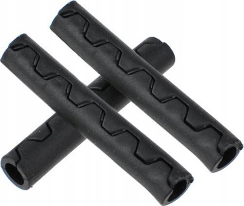 SILIKONOWA OSŁONA PANCERZA PRZERZUTKI CZARNA OSŁONY 3 SZT